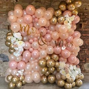 Balloon Wall for anniversary