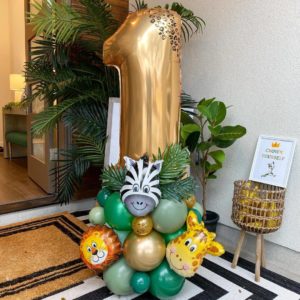 Baby boy balloon bouquet