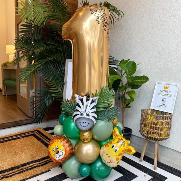 Baby boy balloon bouquet