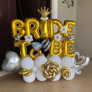 Bride to be Balloon Bouquet