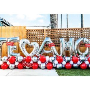 Te amo balloon Bouquet